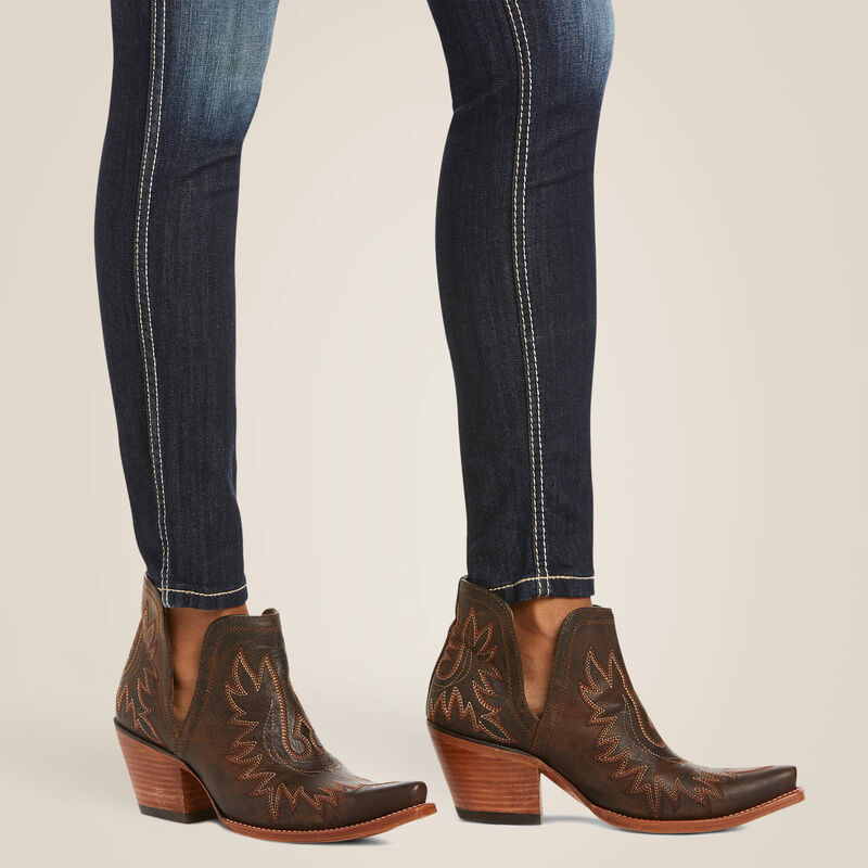 Ariat R E A L mid rise stretch outseam ella skinny jeans