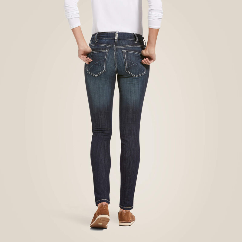 Ariat R E A L mid rise stretch outseam ella skinny jeans