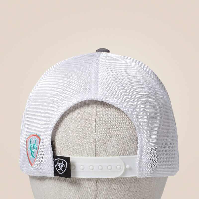 Ariat aztec logo trucker cap