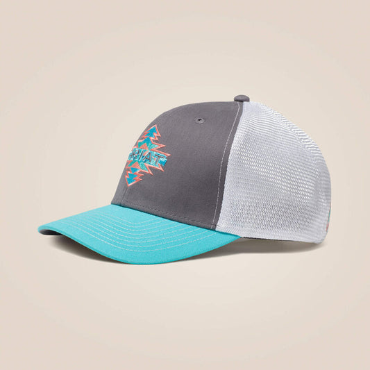 Ariat aztec logo trucker cap