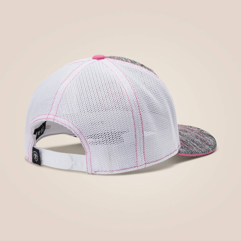Ariat offset shield logo trucker cap