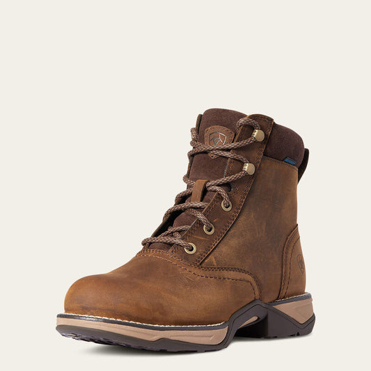 Ariat round toe lacer waterpreoof boot