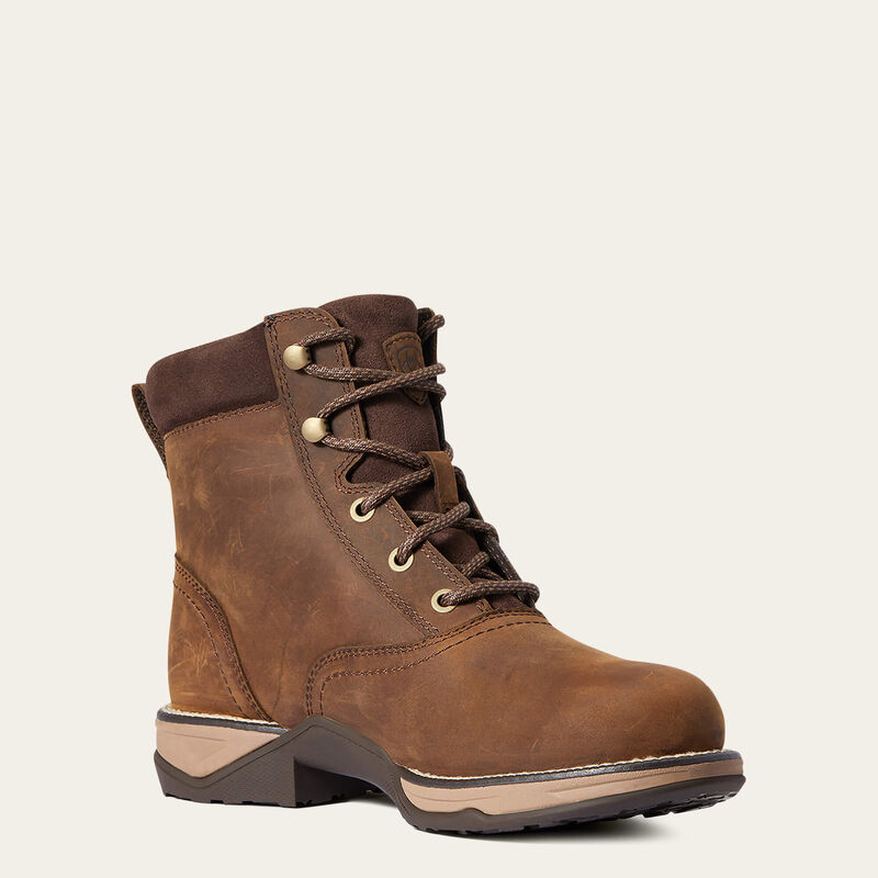 Ariat round toe lacer waterpreoof boot