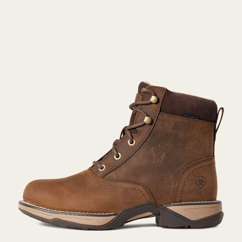 Ariat round toe lacer waterpreoof boot