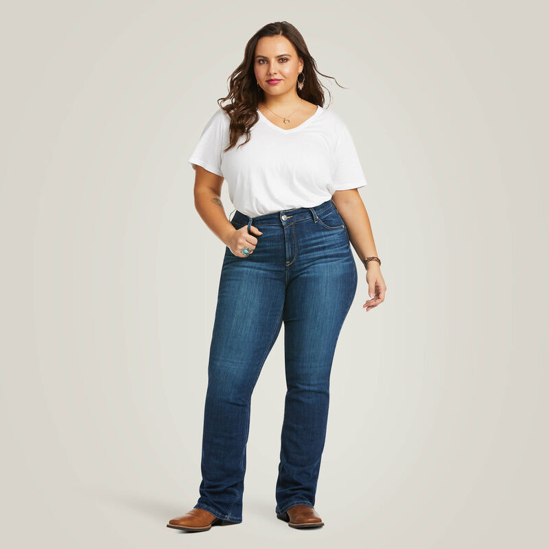 Ariat R E A L perfect rise Abby straight jeans