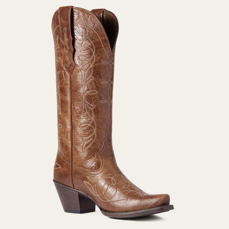 Ariat heritage d toe stretchfit western boot