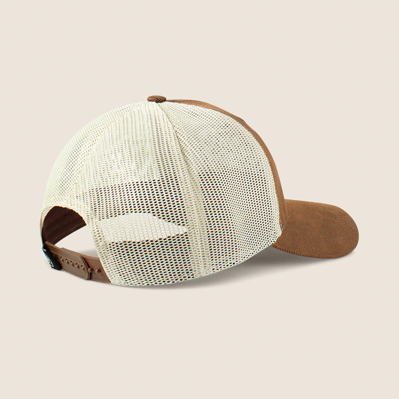 Ariat floral leather patch cap