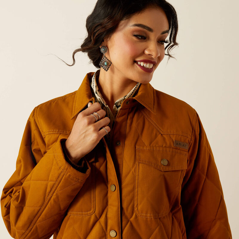 Ariat grizzly quilted barn jacket