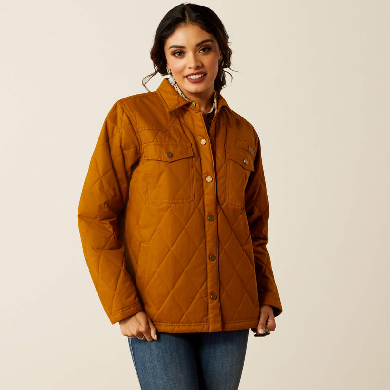 Ariat grizzly quilted barn jacket