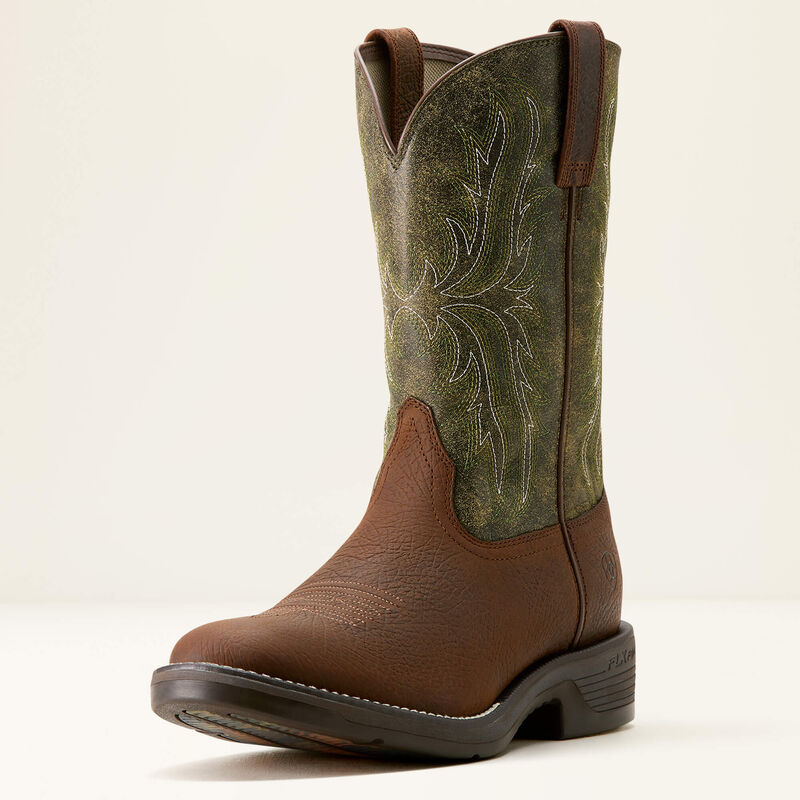 Ariat ridgeback round toe western boot