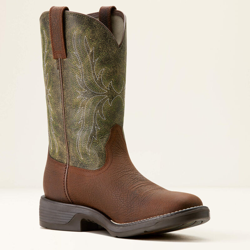 Ariat ridgeback round toe western boot