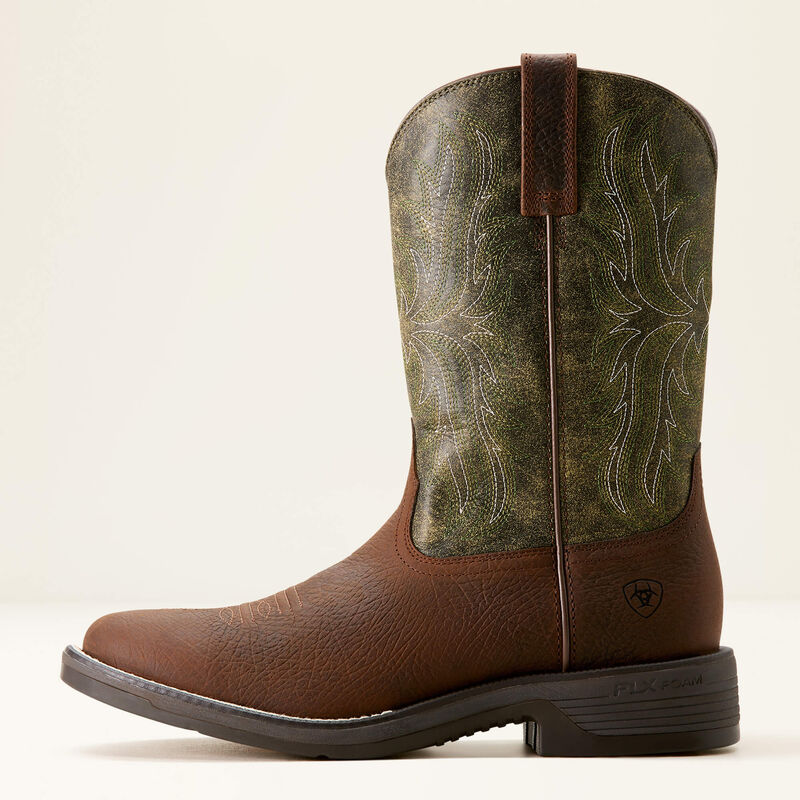 Ariat ridgeback round toe western boot