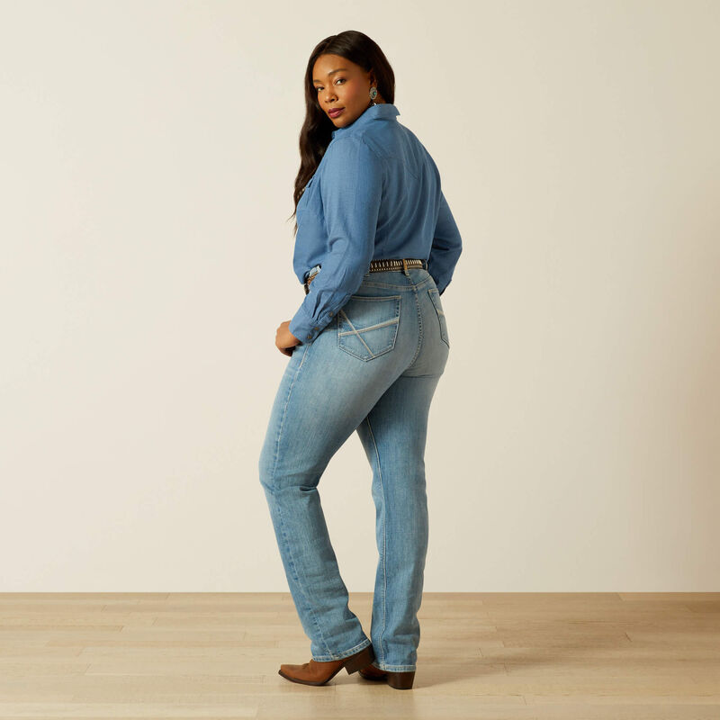 Ariat perfect rise yara straight leg jeans