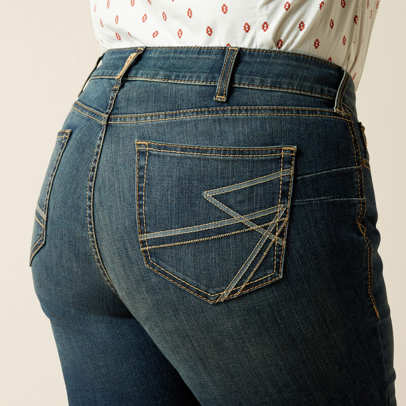 Ariat mid rise sonia boot cut jeans