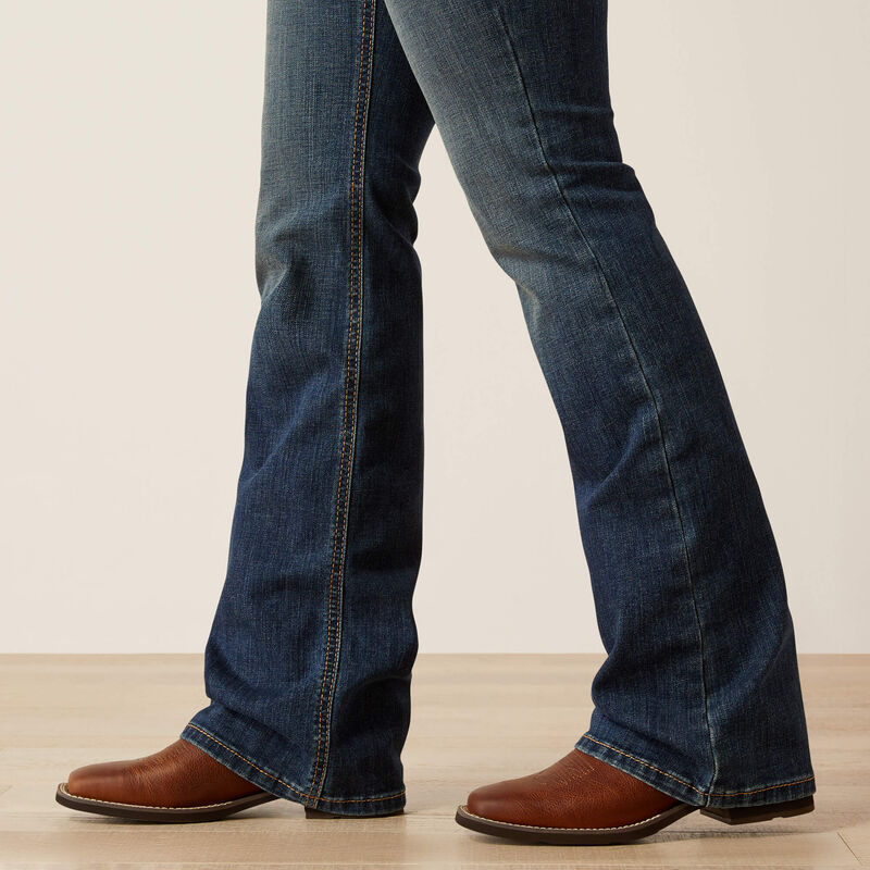 Ariat mid rise sonia boot cut jeans
