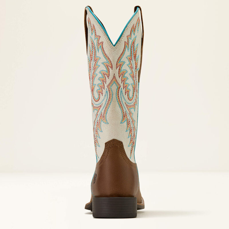 Ariat round up W toe western boot