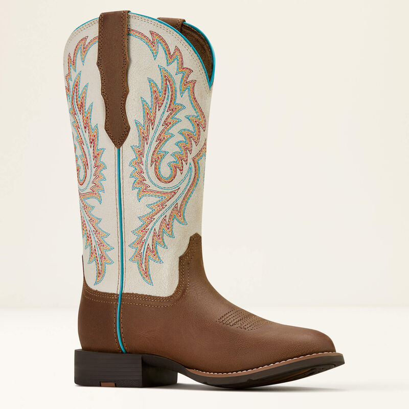 Ariat round up W toe western boot