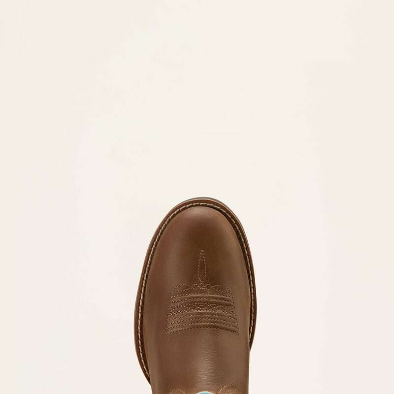 Ariat round up W toe western boot