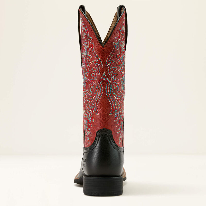 Ariat round up W toe western boot