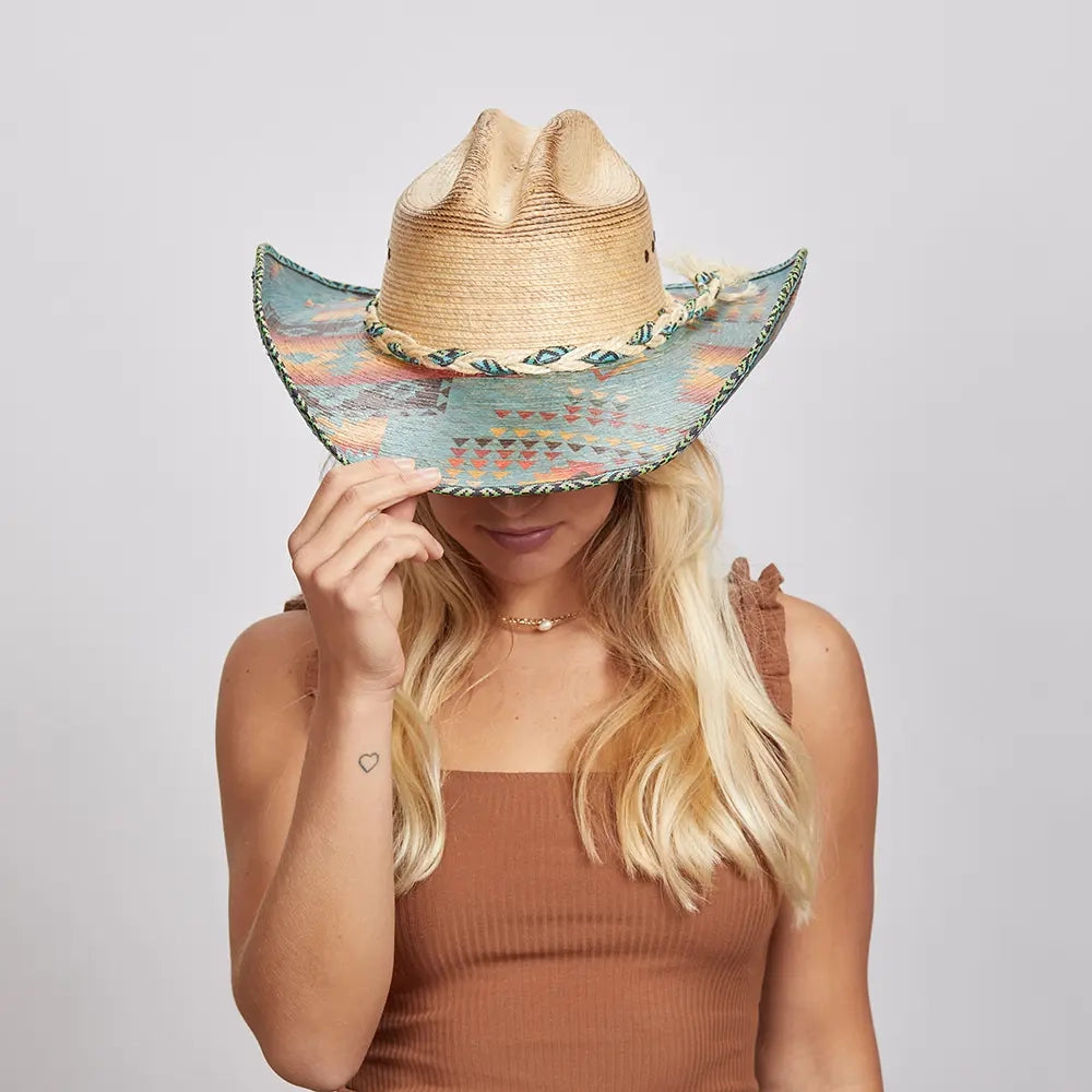American hat makers Cassius | Straw Cowboy Hat