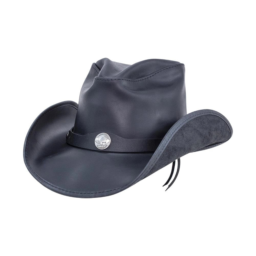 American hat makers Western | American Leather Cowboy Hat