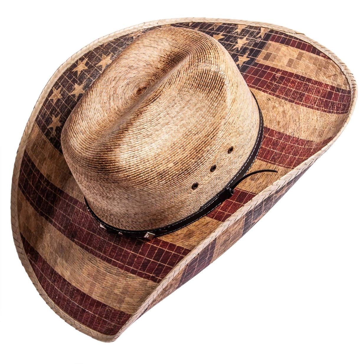 American hat makers Liberty | Mexican Palm Straw Cowboy Hat