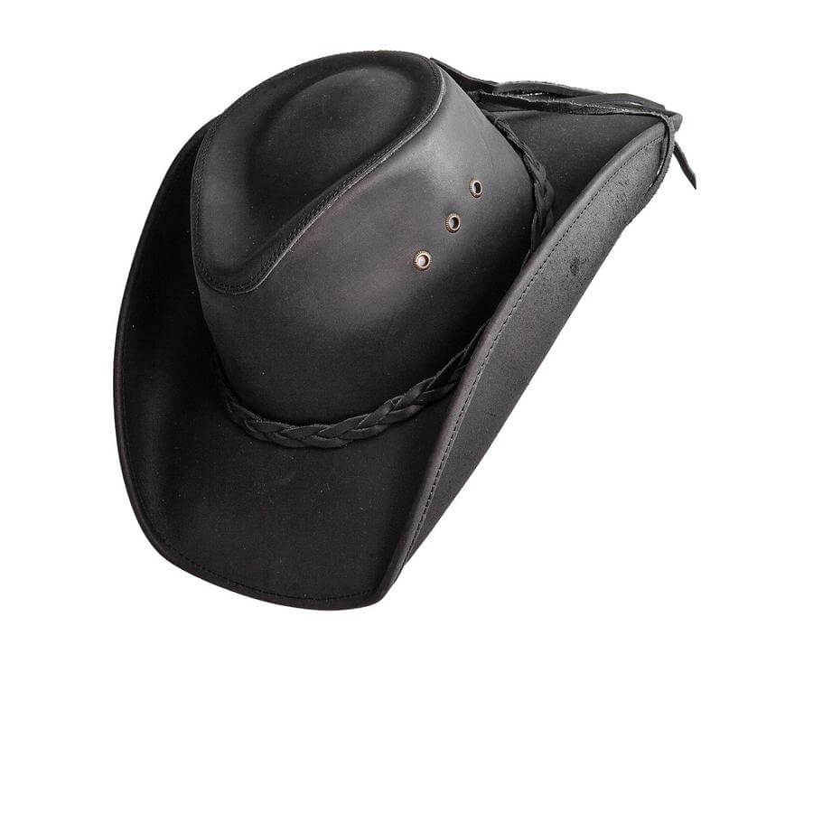 American hat makers Hollywood | Leather Cowboy Hat