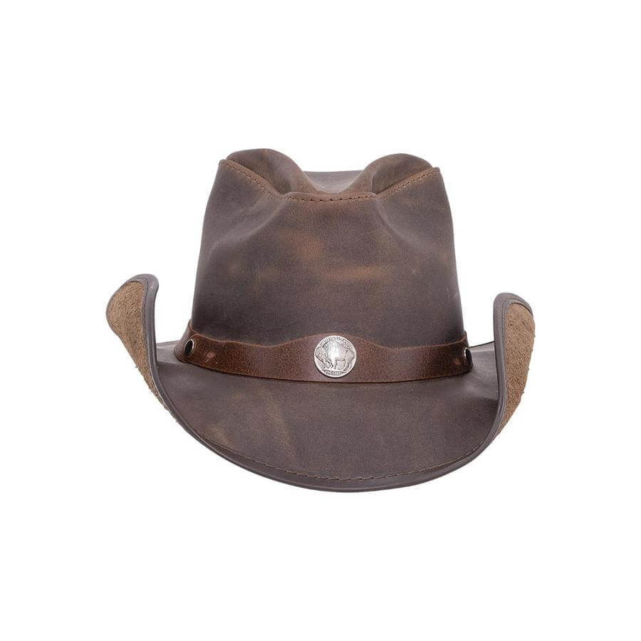 American hat makers Western | American Leather Cowboy Hat