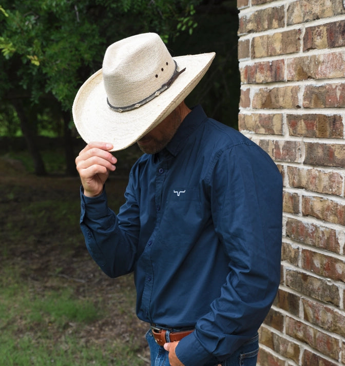 Wyatt | Fine Mexican Palm Tycoon Cowboy Hat