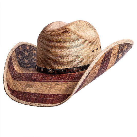American hat makers Liberty | Mexican Palm Straw Cowboy Hat