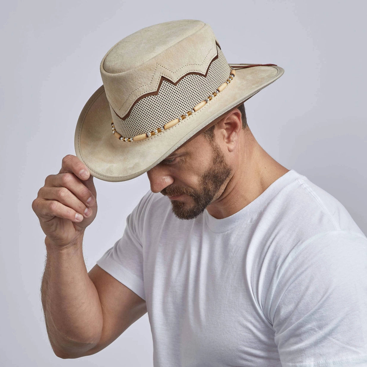 American hat makers Sierra | American Leather Cowboy Hat