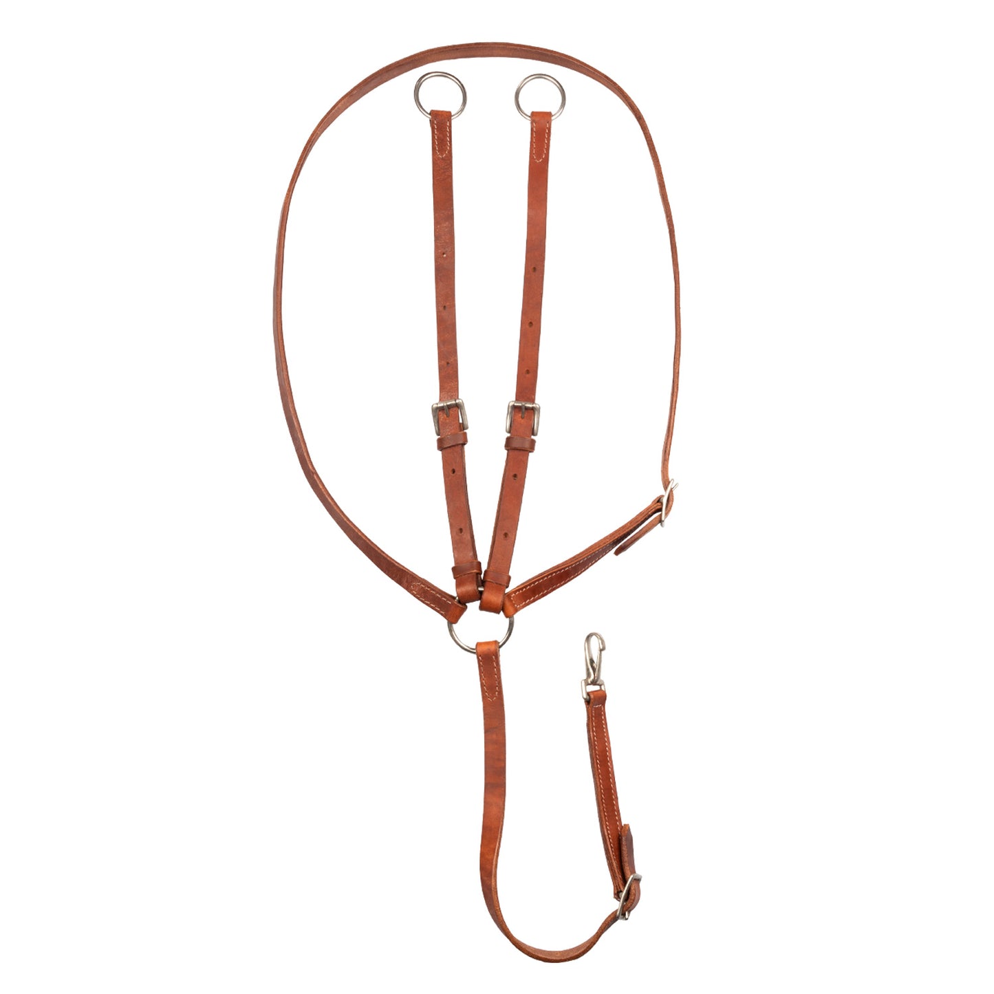 Pool's martingale fat leather necklace PL8054