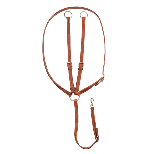 Pool's martingale fat leather necklace PL8054