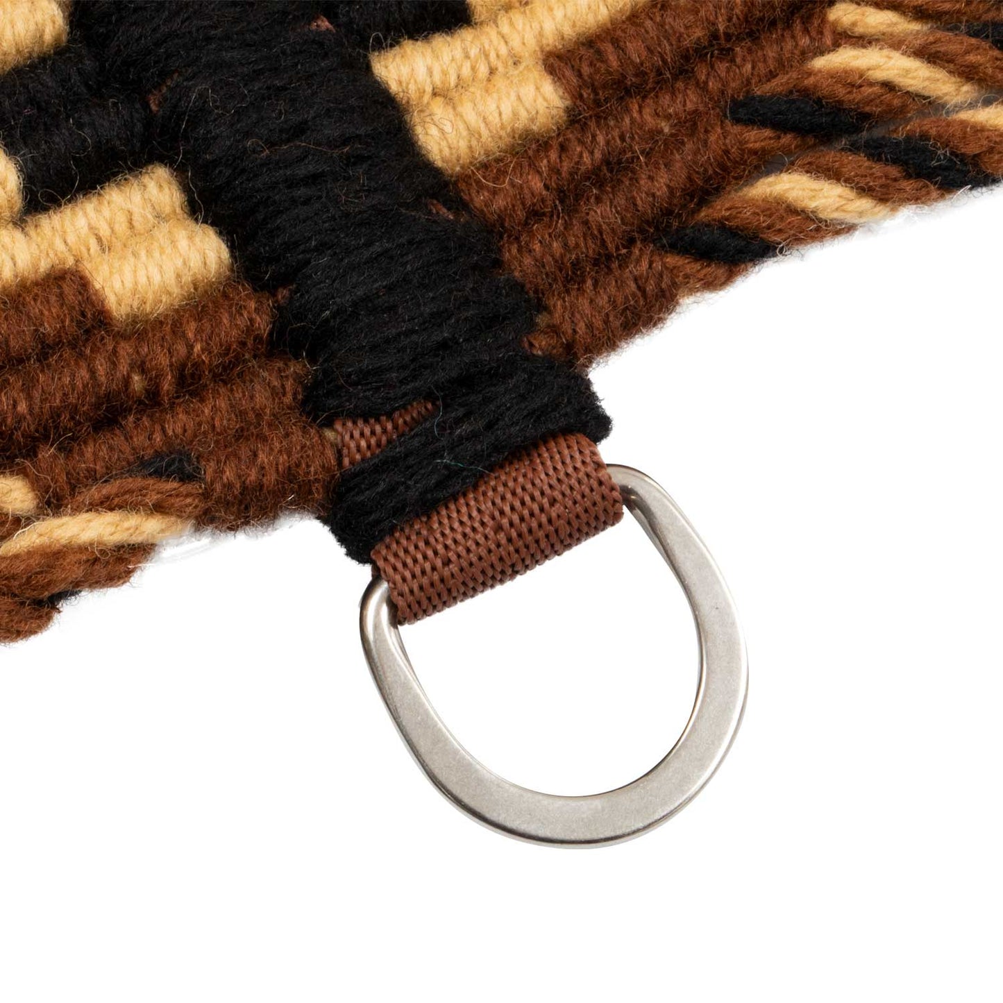 Pool's mohair girth with central leather reinforcement PLH00010