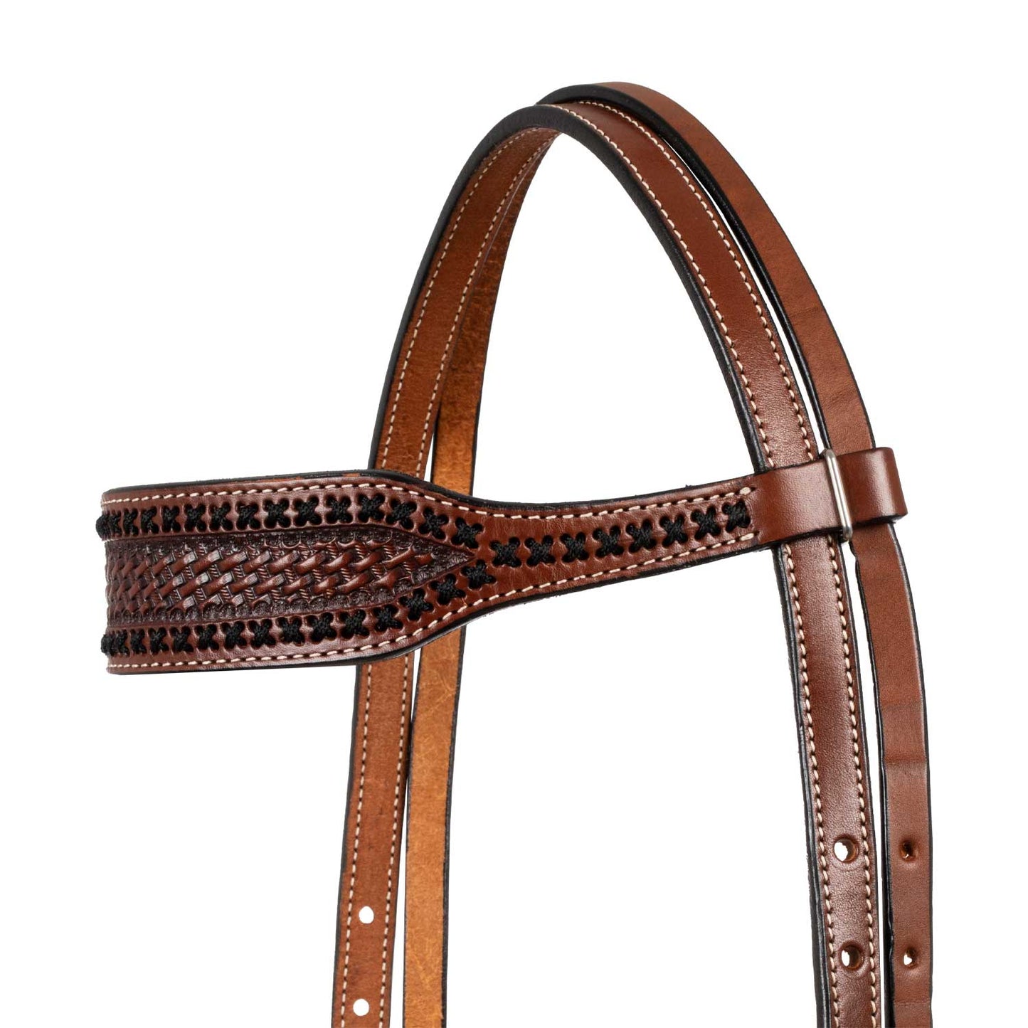 Pool's western bridle with wide browband PLH01023