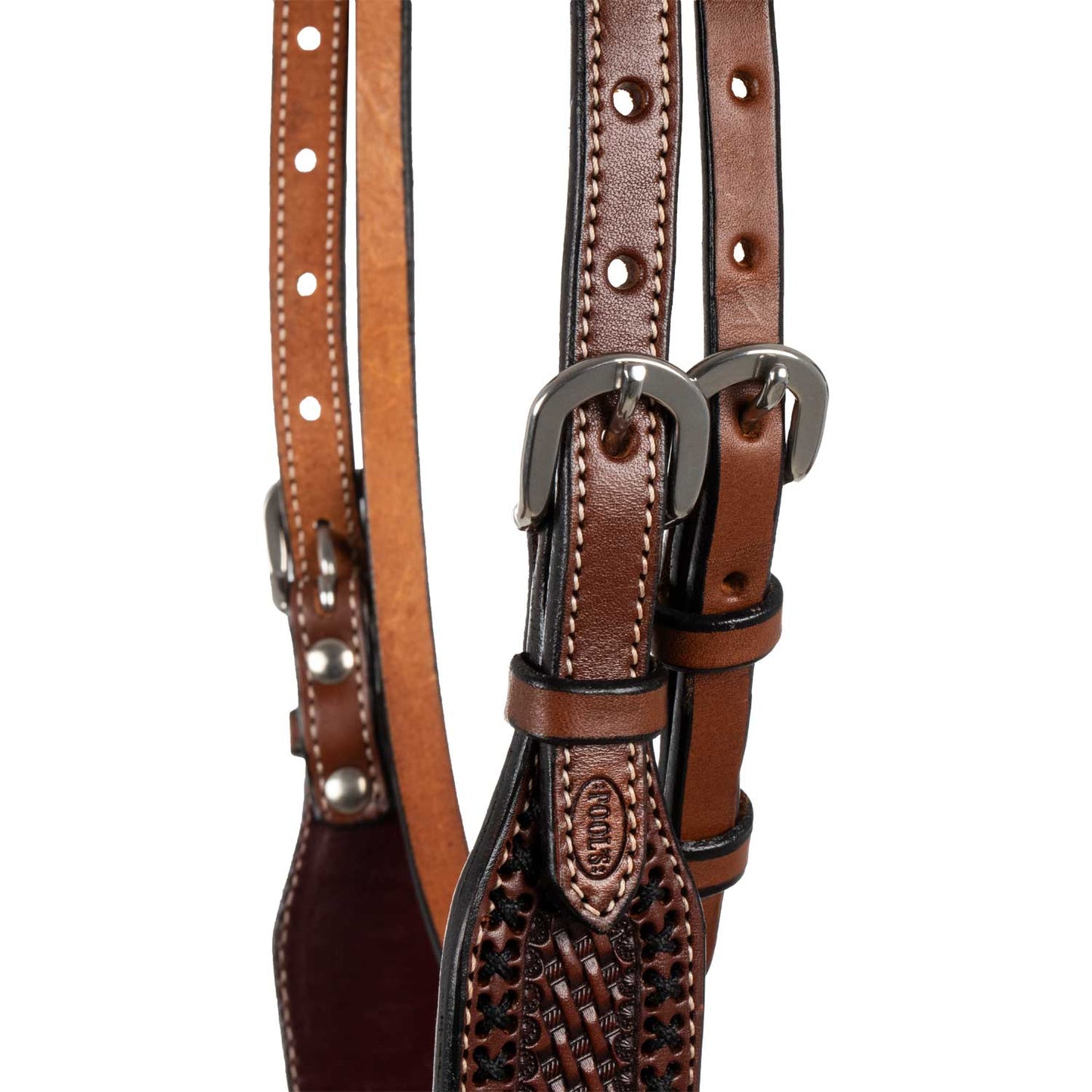 Pool's western bridle with wide browband PLH01023
