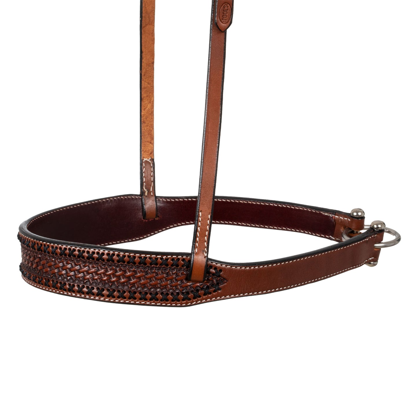 Pool's western noseband with decorations PLH01024