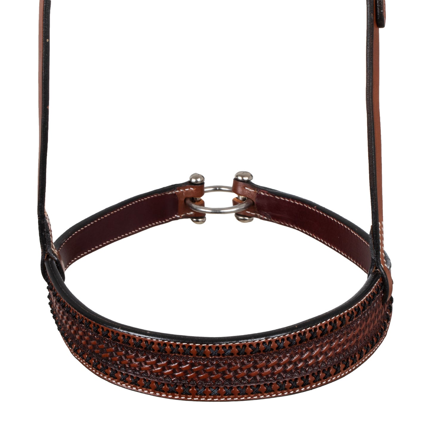 Pool's western noseband with decorations PLH01024