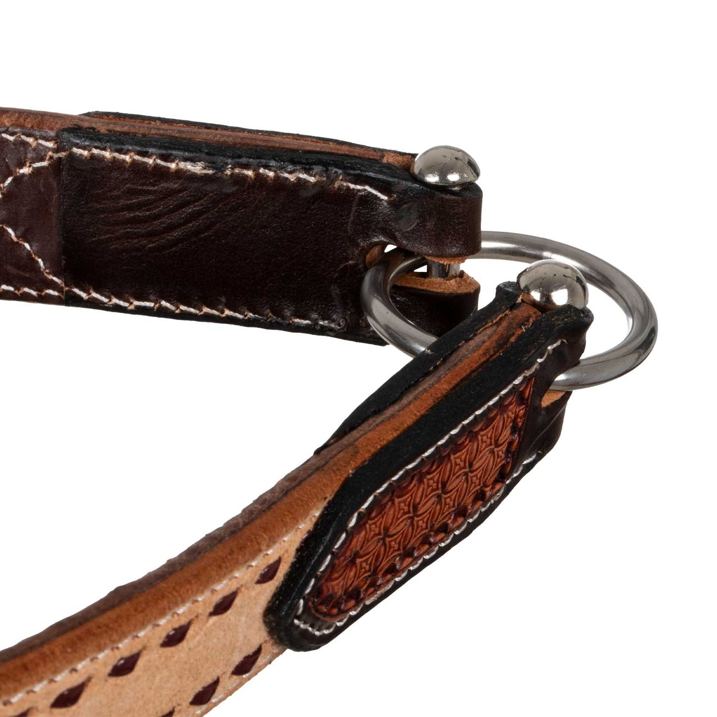 Pool's 2 tone western noseband PLH01029