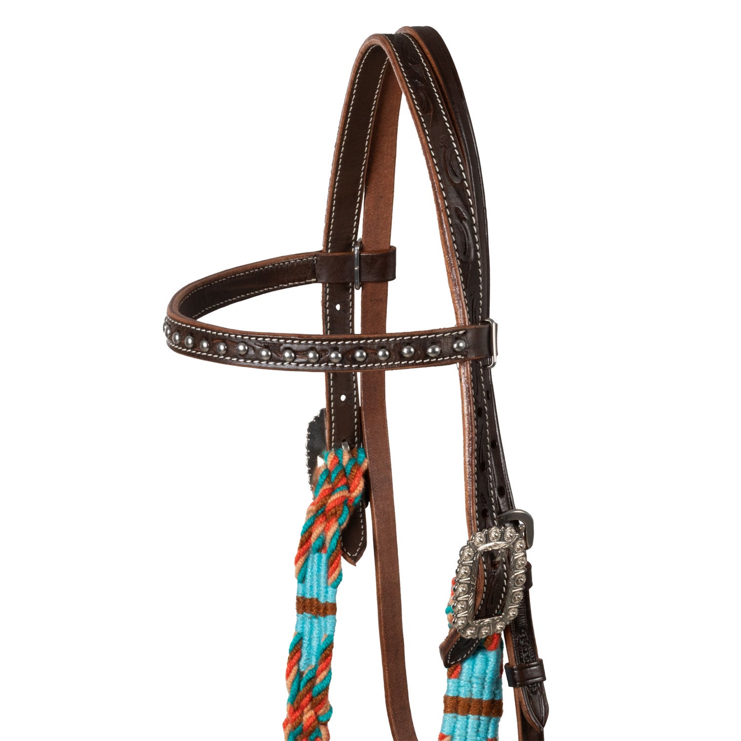 Pool's rope waves western bridle PLH01056