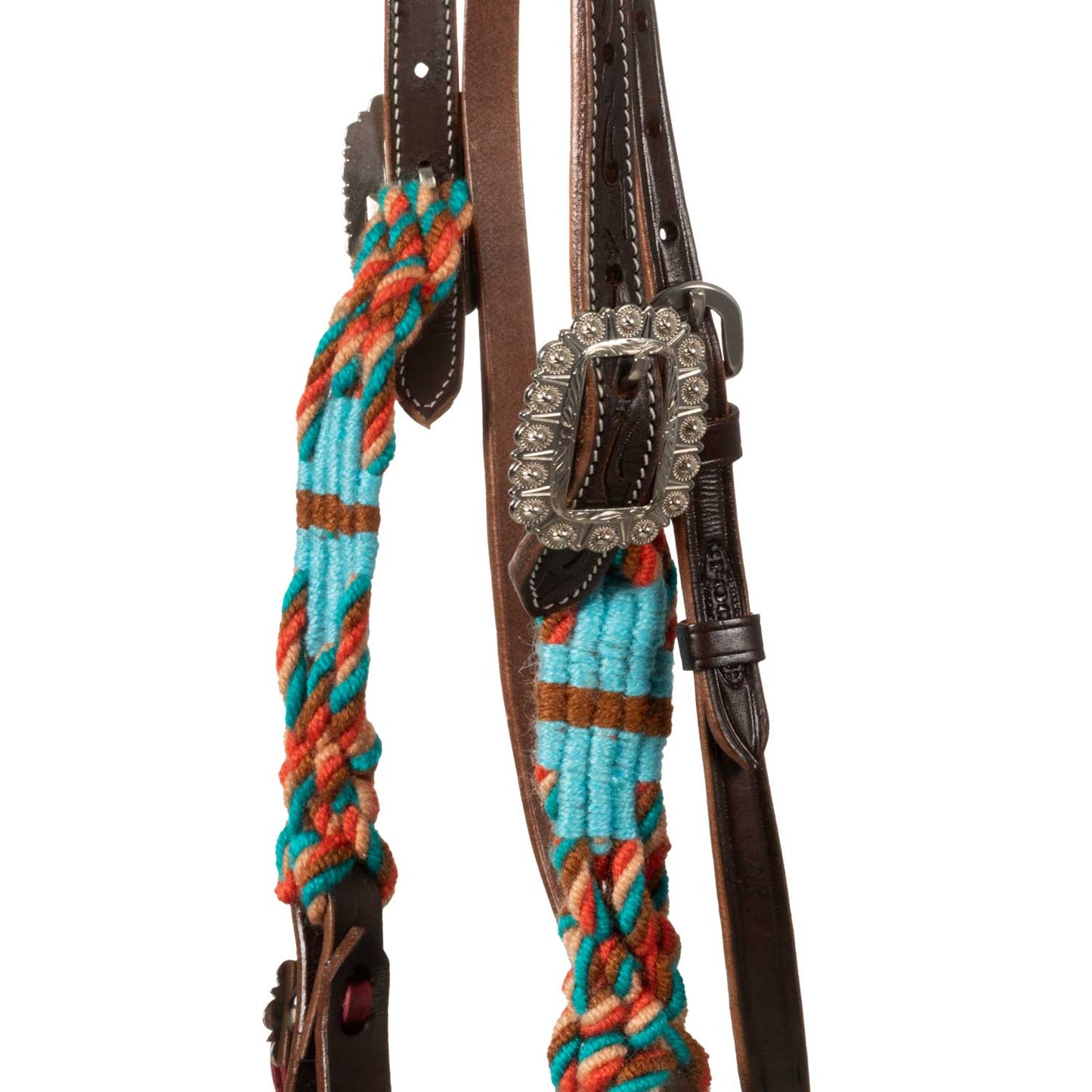 Pool's rope waves western bridle PLH01056