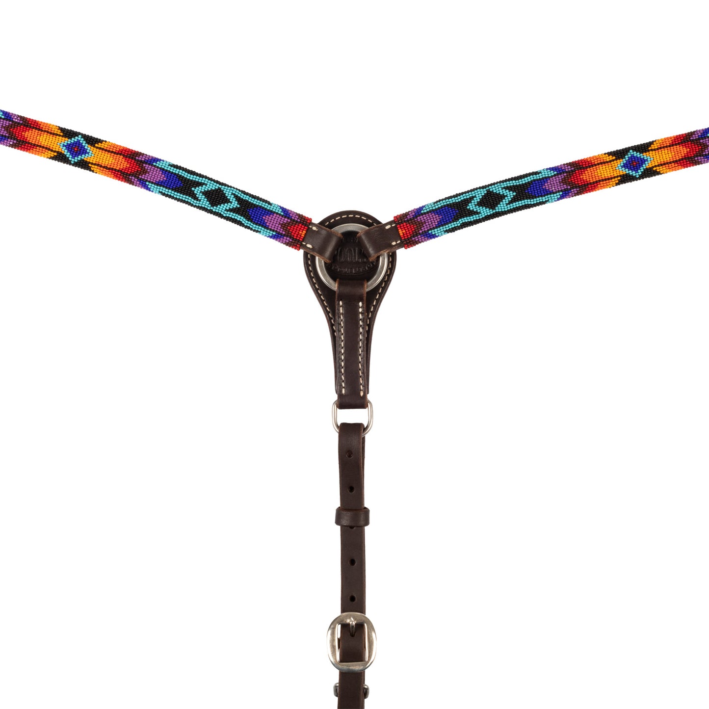 Pool's serape beaded western oil breastplate PLH02019