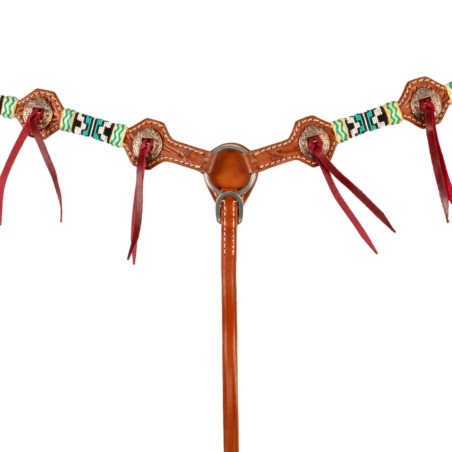 Pool's blue star western breastcollar PLH02055