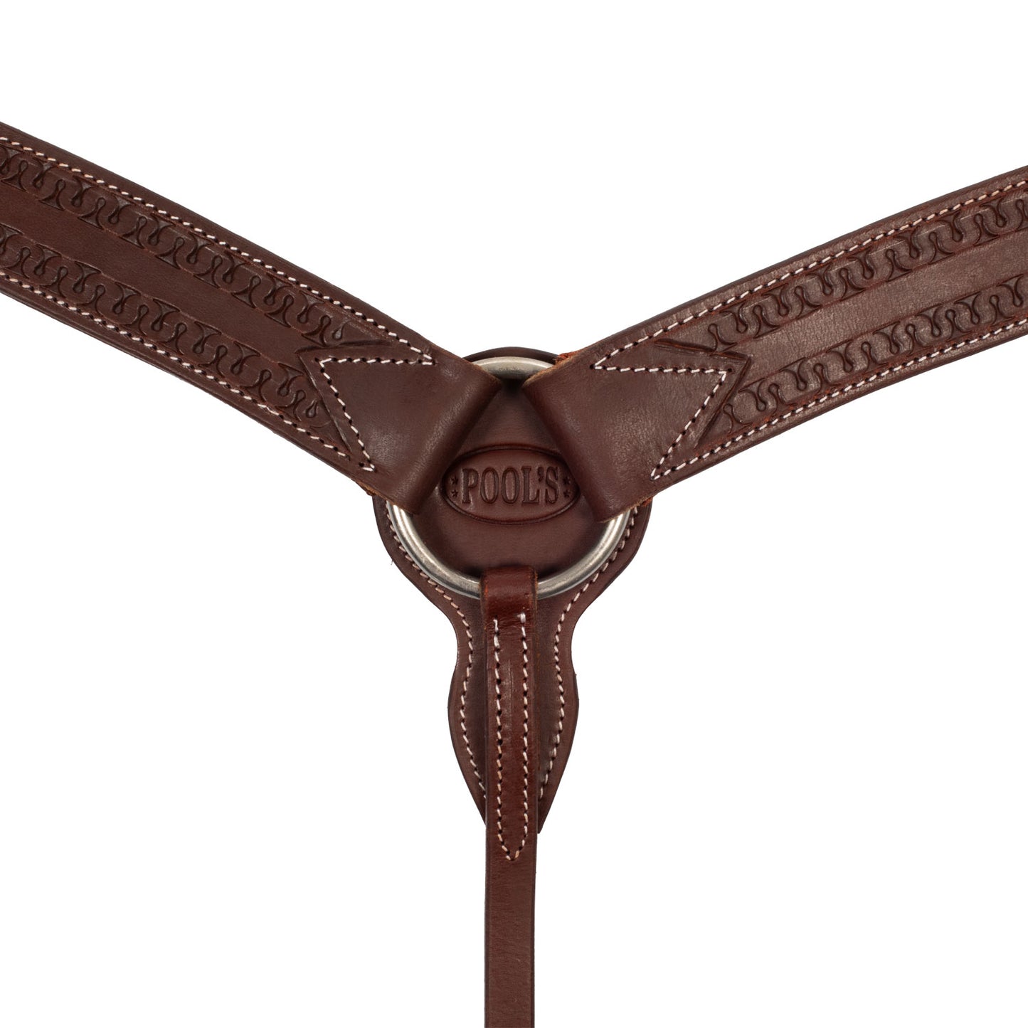 Pool's western leather breastplate PLH02063