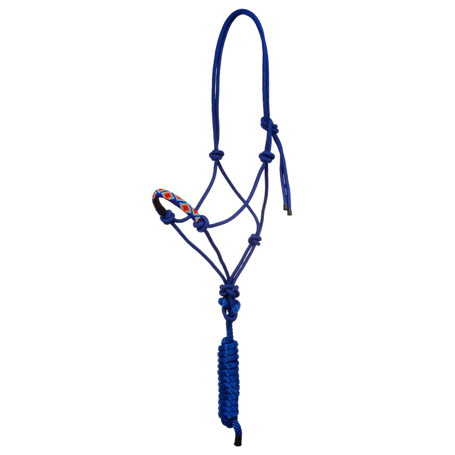 Pool's navajo knot halter with lead PLH03000