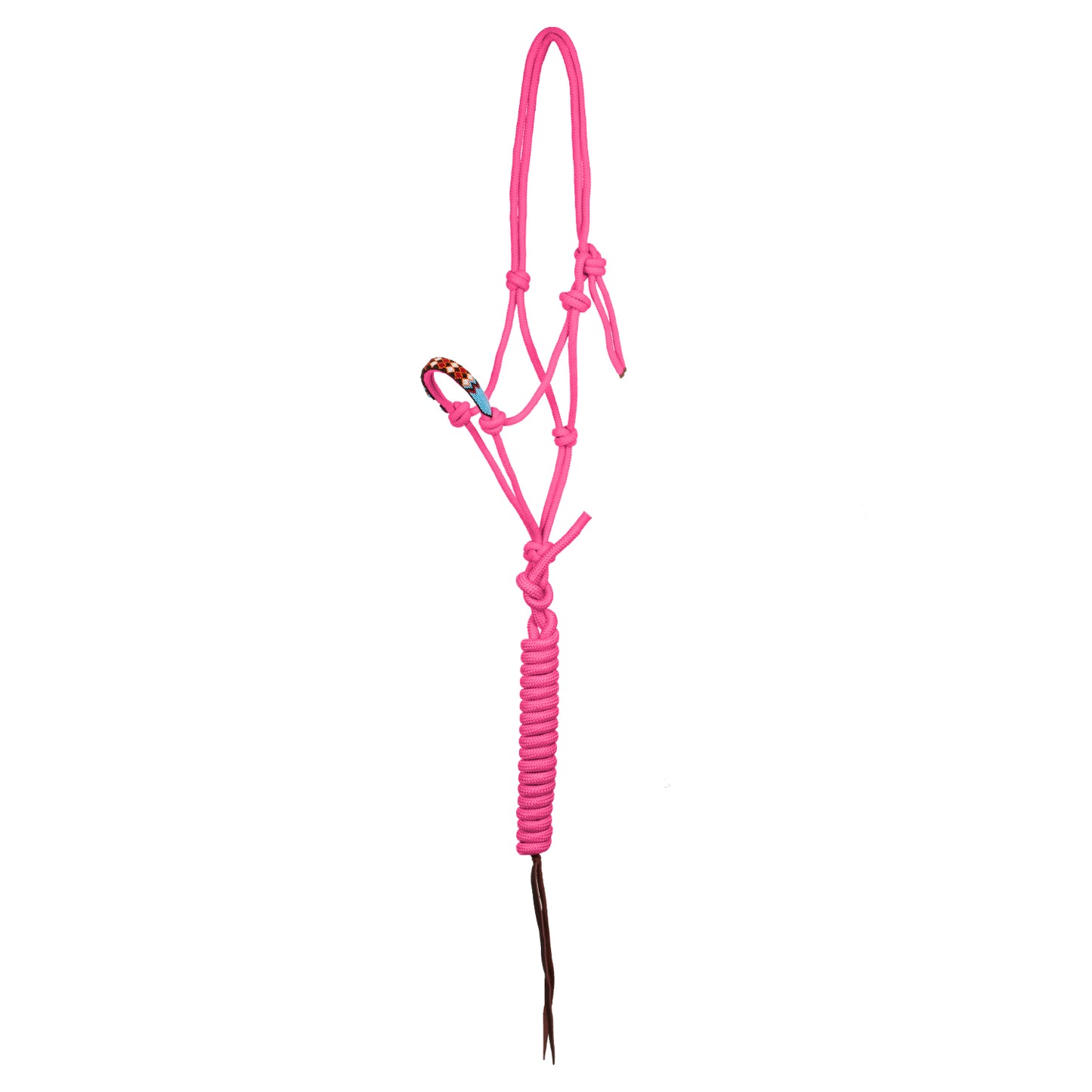 Pool's knot halter with lead PLH03010