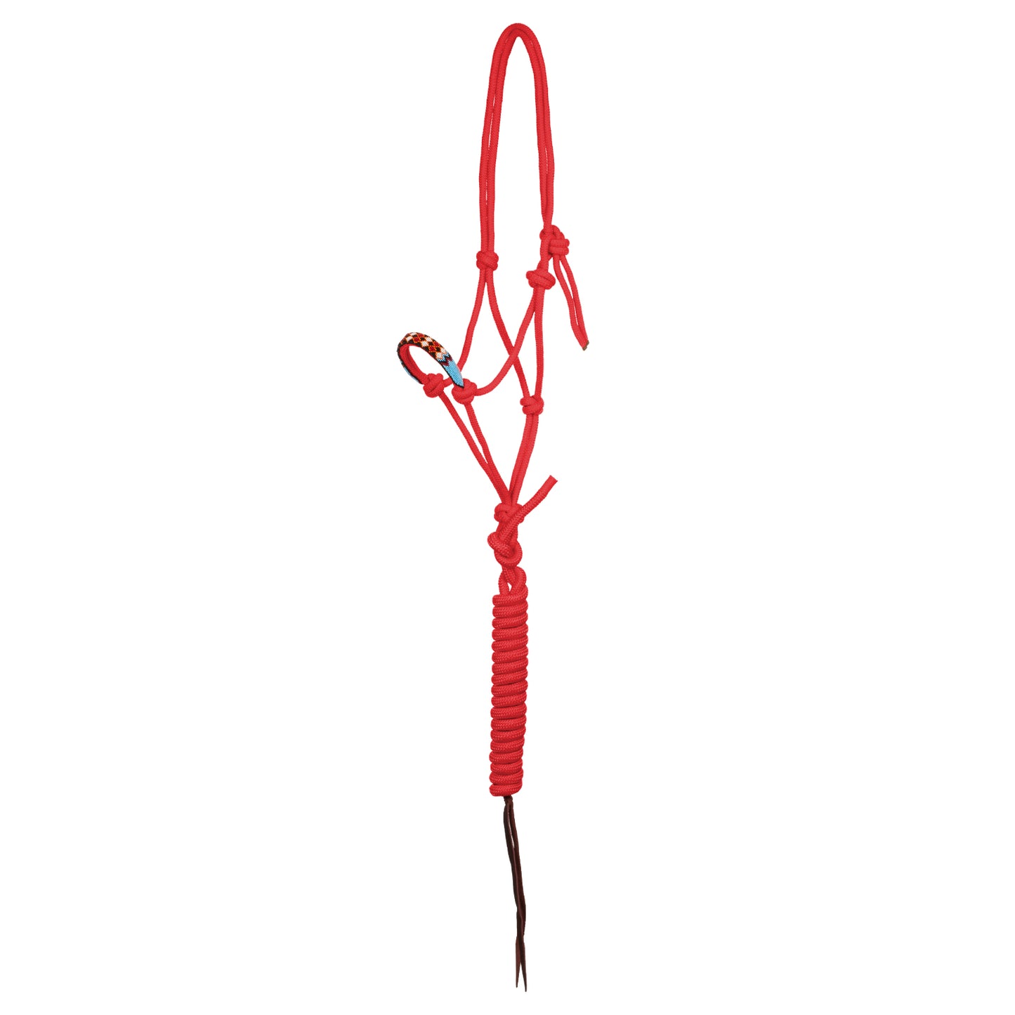 Pool's knot halter with lead PLH03010