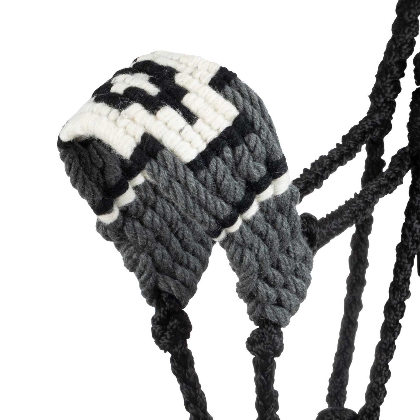 Pool's diamond deisgn mohair rope halter PLH03013