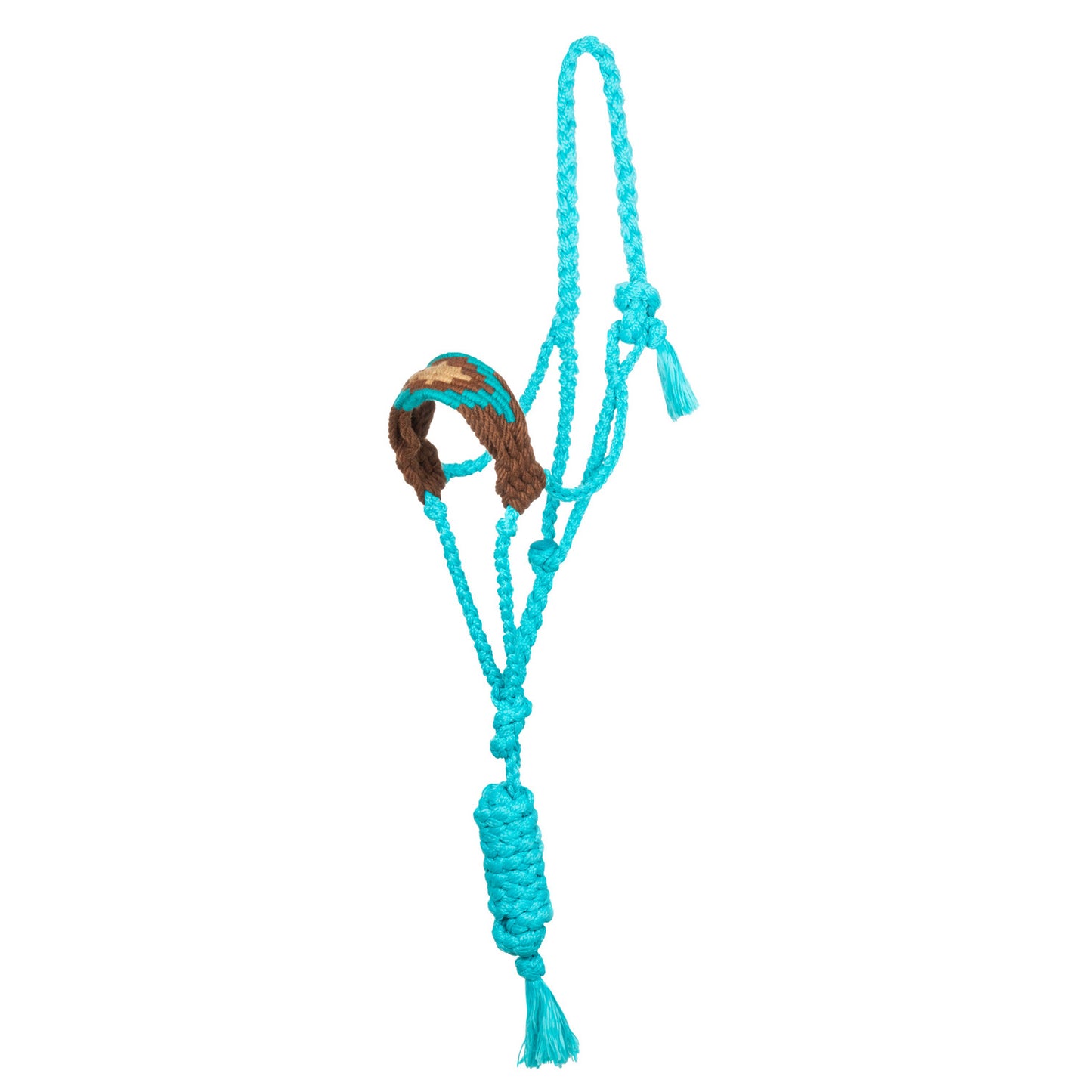 Pool's diamond deisgn mohair rope halter PLH03013