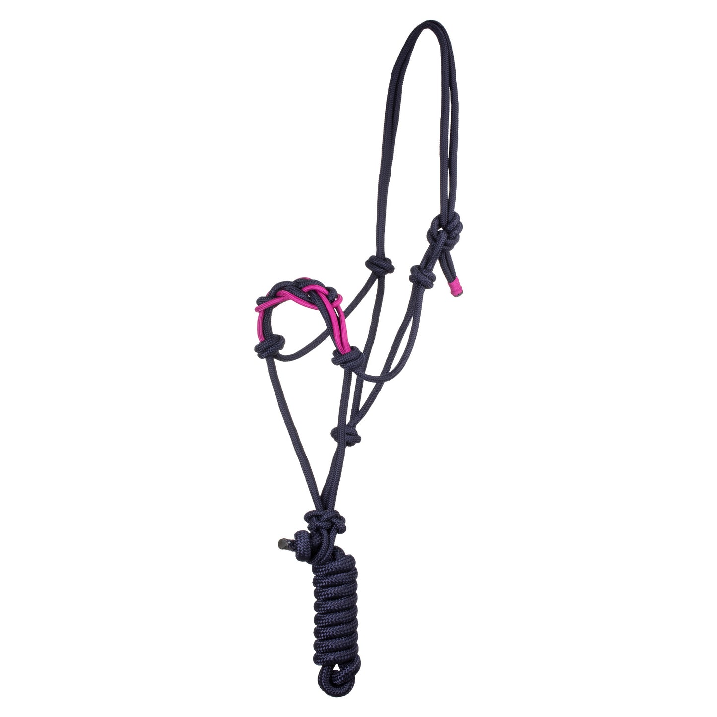 Pool's halter with braided rope on the nose PLH03016